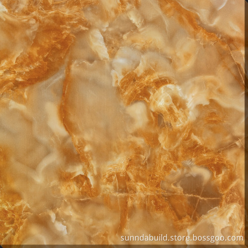 2016 marble look full polished outdoor flooring glazed tiles in Foshan